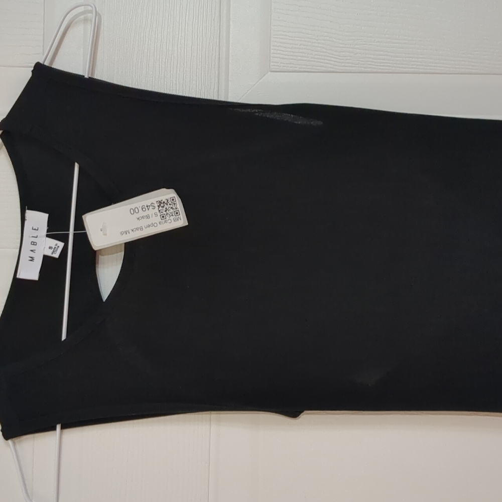 Mable midi dress size S color black - Picture 2 of 8